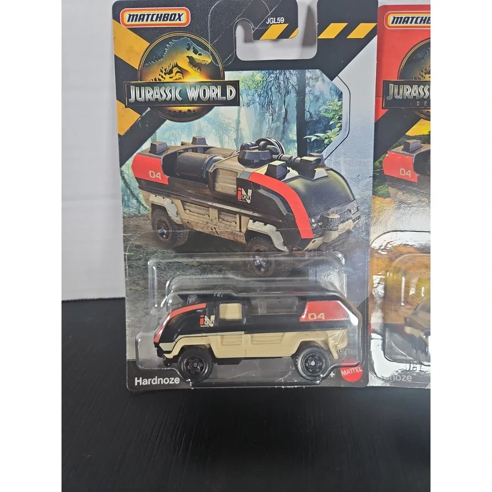 Matchbox Jurassic World Rebirth Hardnoze Lot Of 2 2024 & 2026 NEW SEALED